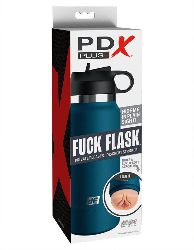 PDX Plus Fuck Flask - Private Pleaser Light