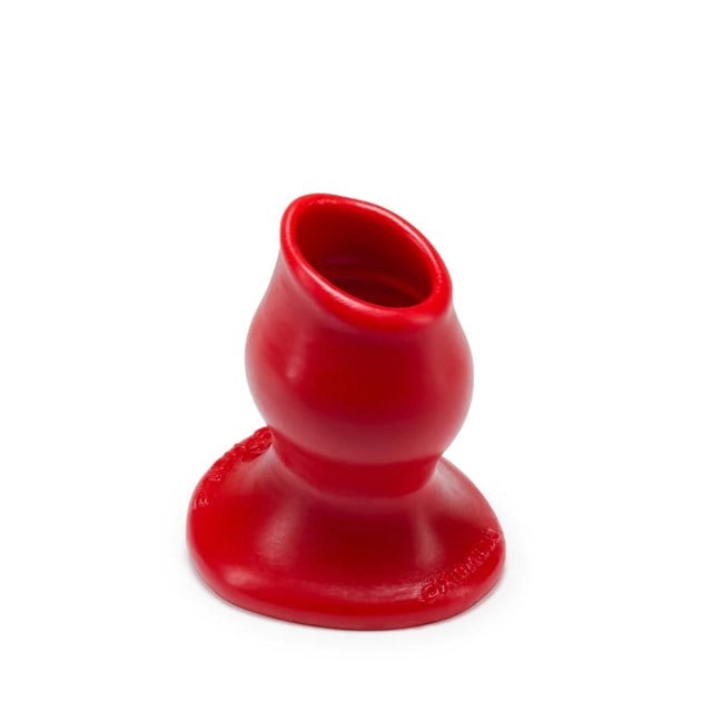 Pighole Hollow Butt Plug Large - Red