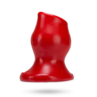 Pighole Hollow Butt Plug Xxl - Red