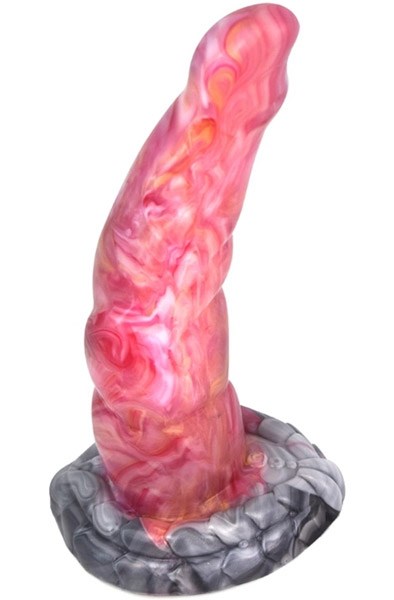 Pink Alien Dildo Monster Lonykle 21,5 cm