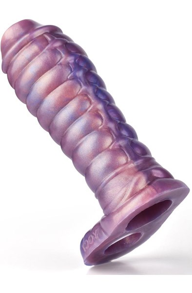 Pink Alien Fantasy Penis Sleeve 15,5 cm