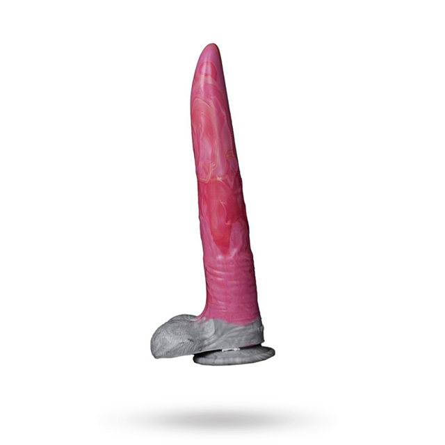 Pink Alien Gory Fantasy Dildo 26,5 cm