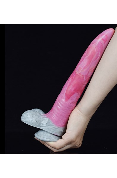 Pink Alien Gory Fantasy Dildo 26,5 cm