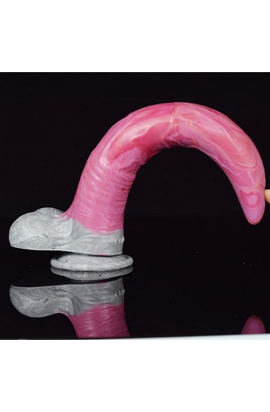 Pink Alien Gory Fantasy Dildo 26,5 cm