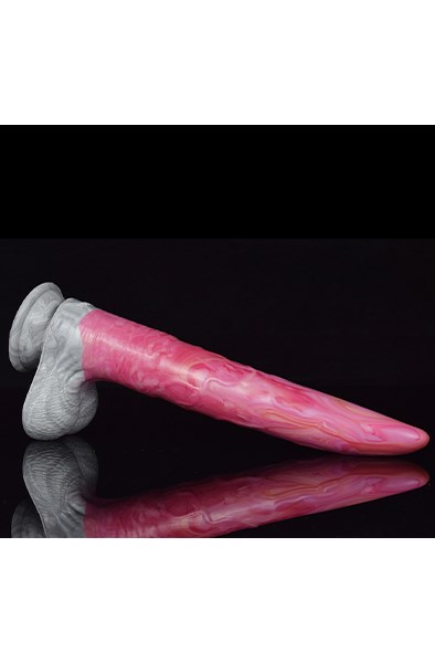 Pink Alien Gory Fantasy Dildo 26,5 cm