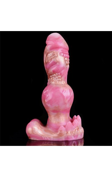 Pink Alien Jixaxe Dildo 22,5 cm