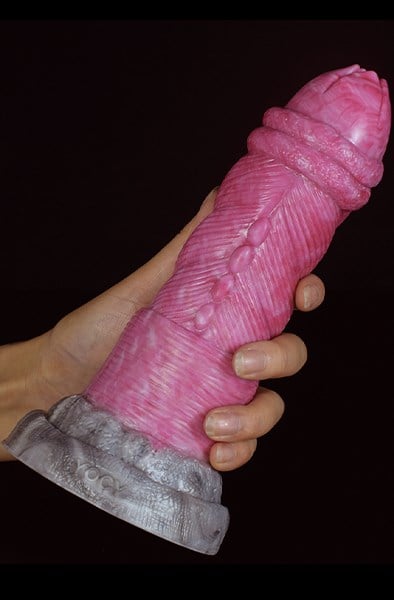 Pink Alien Luminara Vibrating Dildo 20,5 cm