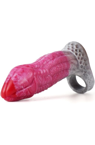 Pink Alien Monster Extend Penis Sleeve