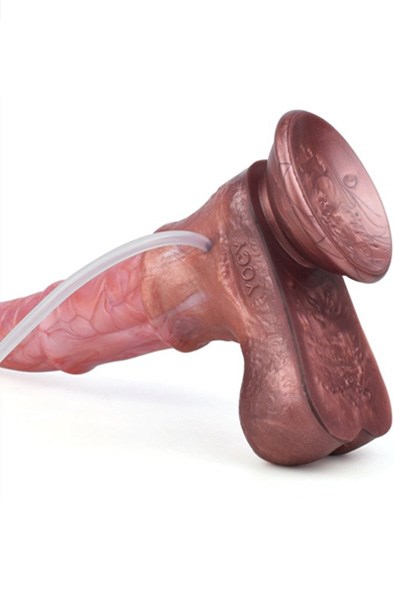 Pink Alien Squirt Dildo Jumpy 24,5 cm