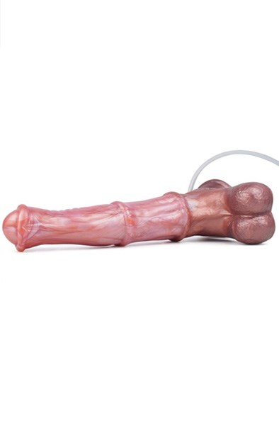 Pink Alien Squirt Dildo Jumpy 24,5 cm