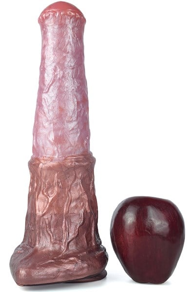 Pink Alien Strong Bello Metallic Dildo 28,5 cm