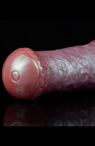 Pink Alien Strong Bello Metallic Dildo 28,5 cm