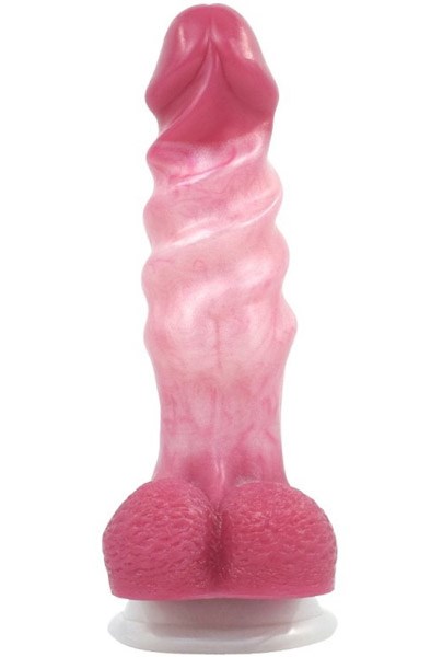 Pink Alien Surix Monster Dildo 22 cm