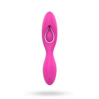 Pink Bendable G-spot & Clitoris Vibrator