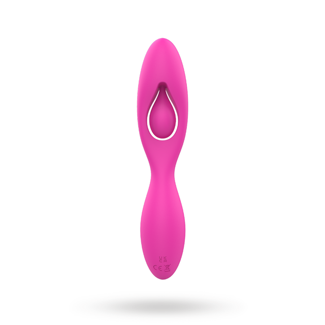 Pink Bendable G-Spot & Clitoris Vibrator