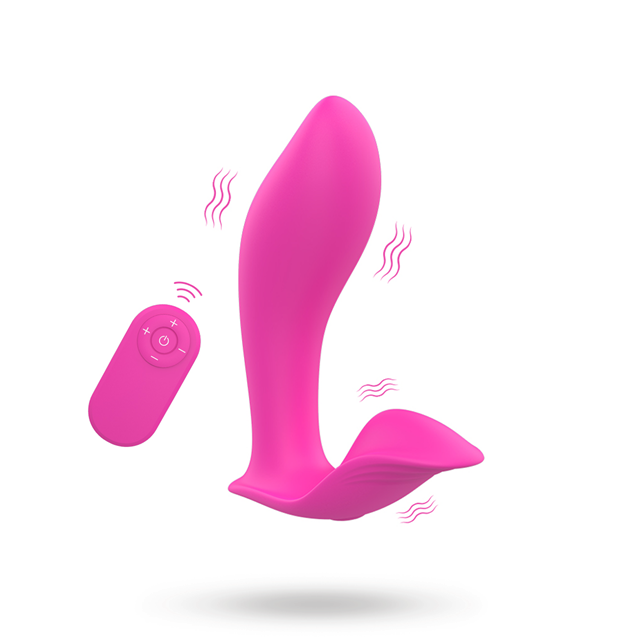 Pink Wearable Vibrator With Remote