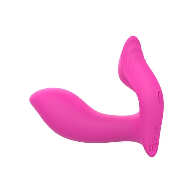 Pink Wearable Vibrator With Remote