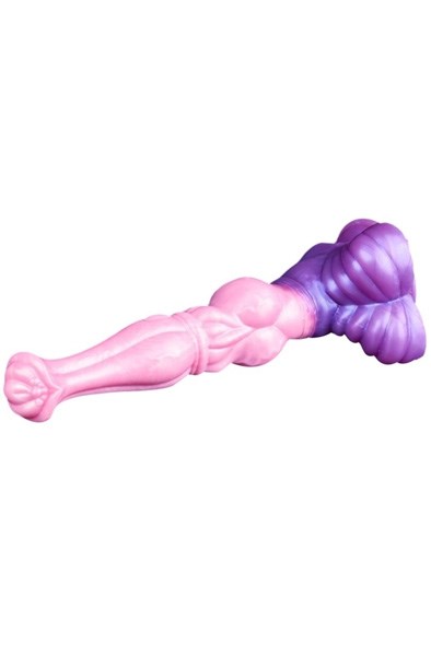 Pinky Jumpy Dildo Rose/Violet 28 cm