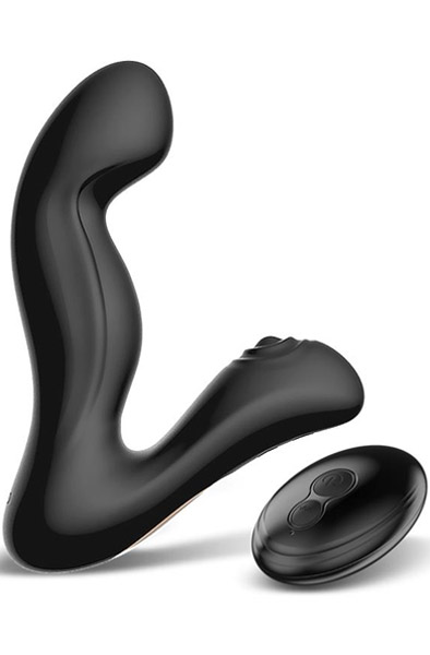 Prostate Massager With Tapping & Finger Wiggle Function