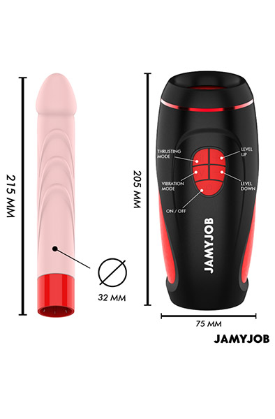 Pyston Automatic Remote Control Dildo