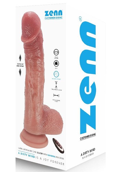 Realistic Dildo Thrusting/Warming Function 22,2 cm