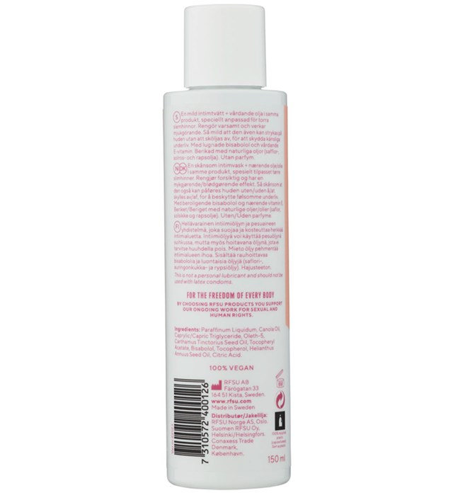 RFSU FemCare Intim Wash Oil 150 ml