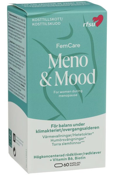 RFSU FemCare Meno & Mood 60 kapselit