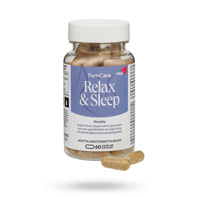 RFSU FemCare Relax & Sleep 60 kapselit