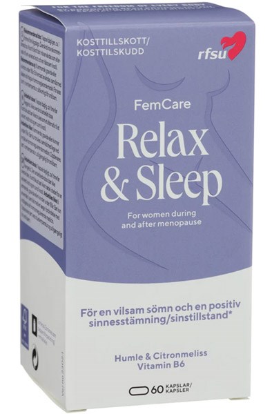 RFSU FemCare Relax & Sleep 60 kapselit