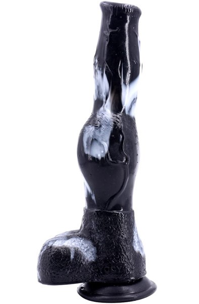 Roc Rapture Dildo Black/White 26 cm