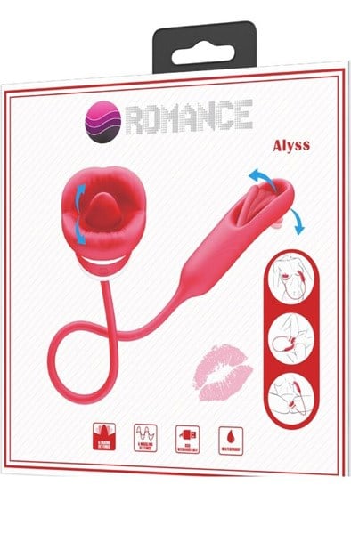 Romance Alyss Red Mouth Vibrator