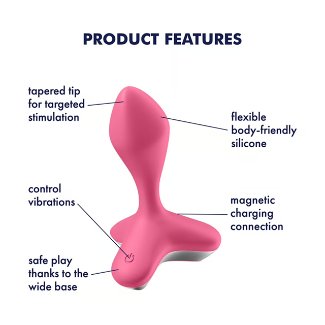 Satisfyer Game Changer Plug Vibrator Pink