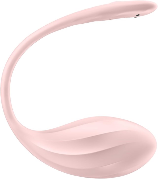 Satisfyer Ribbed Petal App Vibrator Pink