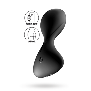 Satisfyer Trendsetter Vibrating Anal Plug Black