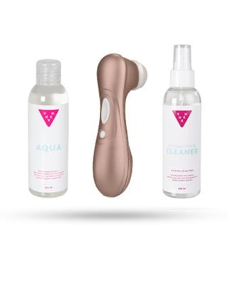 Satisfyer Pro 2 Setti Liukuvoide & Lelujen Puhdistusaine 2x150 Ml
