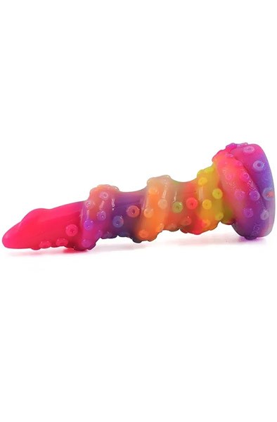 Seapok Glow-in-The-Dark Dildo 22,5 cm