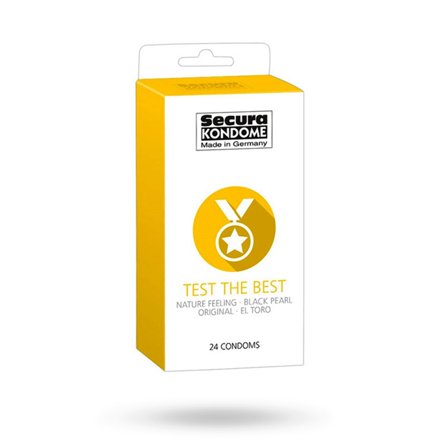 Secura Test The Best 24 Kondomit