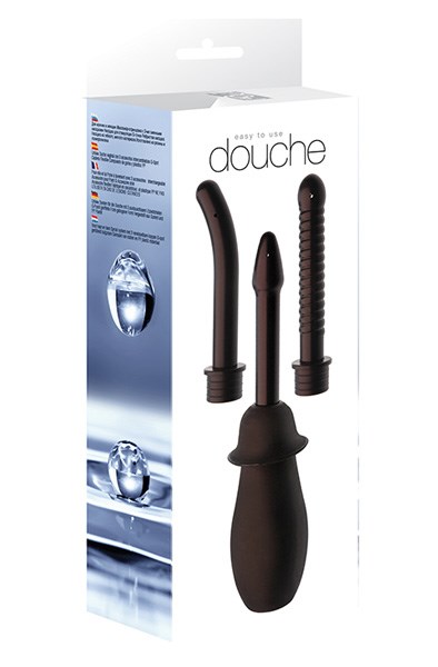 Seven Creations Anal Douche Kit Black