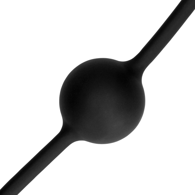 Silicone Anal Balls - Large - Black