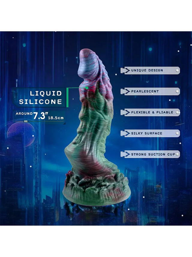 Silicone Monster Dildo 18,5 cm