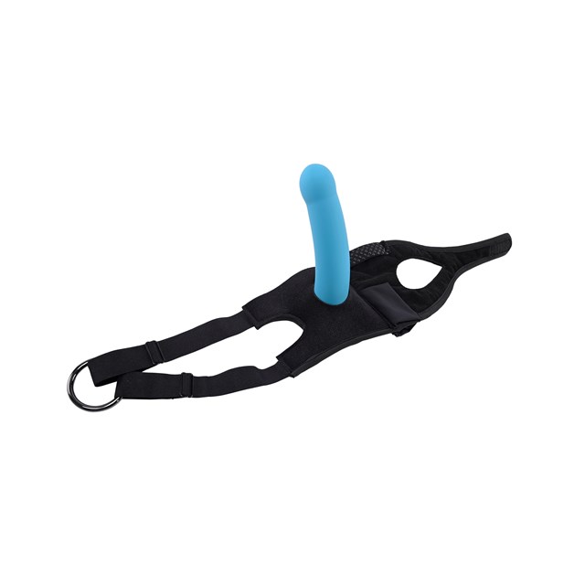 Sportsheets - Pivot 2 in 1 Forced-O Strap Black