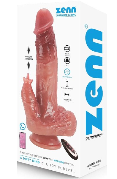 Super Soft Realistic Warming Function Dick 22 cm