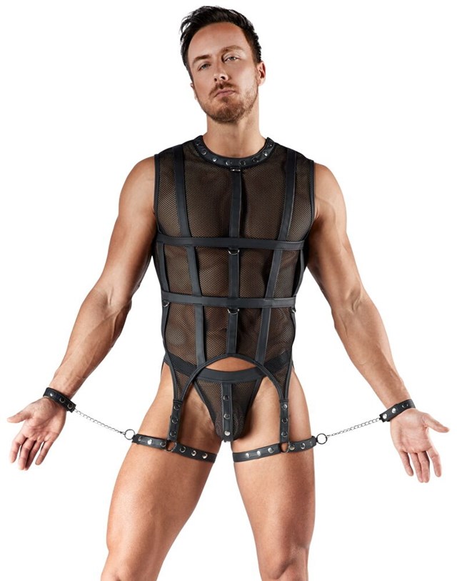 Bondage 2-piece bondage net set