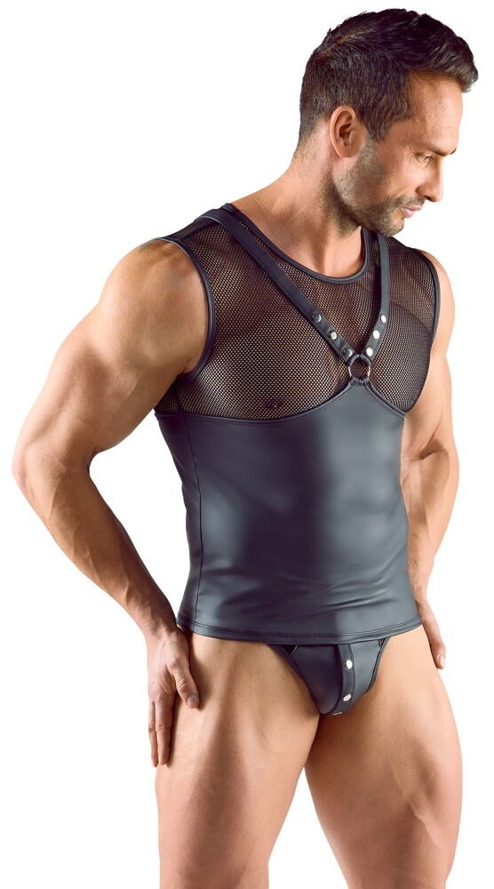 Sleeveless shirt Harness style