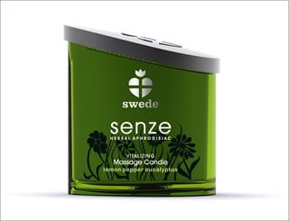 Swede Senze Vitalizing Massage Candle Lemon Pepper Eucalyptus