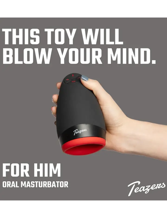 Teazers Heat & Vibration Masturbator