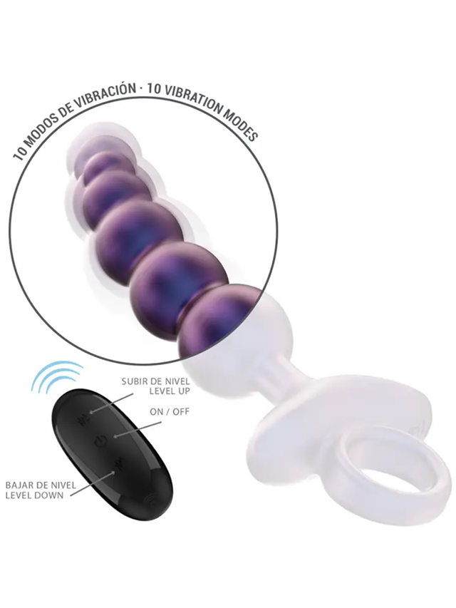 Tito Vibrating Anal Plug Remote Control