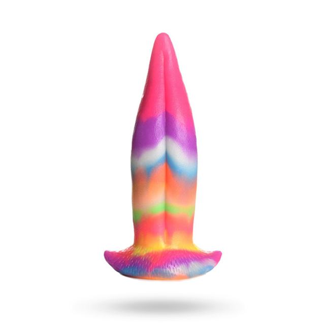 Tongue Glow-in-the-Dark Dildo 21,5 cm