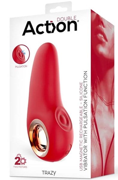 Trazy Stimulator With Vibration & Pulsation