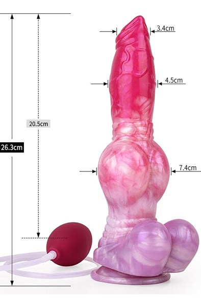 Unicorny Chimera Ejaculating Dildo 26,3 cm